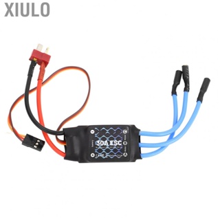 Xiulo RC Electric Speed Controller  Good  Interference Ability 30A RC Brushless ESC Throttle Stroke Calibration Function Long Wire  for Upgrade