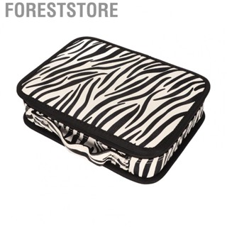 Foreststore Hairdresser  Simple Leather Large  Makeup Tools Bag For Hair