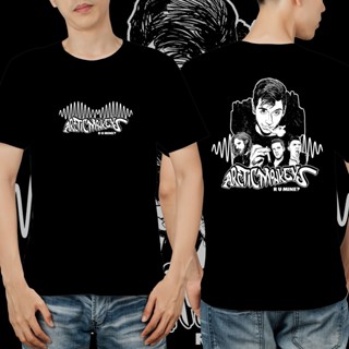 เสื้อยืด พิมพ์ลาย Artic Monkeys R u Mind Black kaos distro Premium LIKA_001