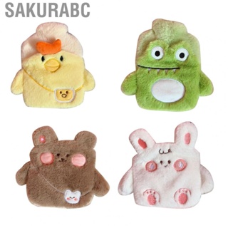 Sakurabc Cartoon Hot Water Bag  Explosion Proof Lasting Heat Preservation Hot Water Bottle Leakproof  for Cramps for Elderly for Shoulders for Adults for Belly