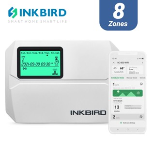 Inkbird IIC-800-WIFI 8 โซน ระบบสปริงเกลอร์อัจฉริยะ ควบคุมระบบน้ําอัตโนมัติ สําหรับรดน้ําในสนามหญ้า การเกษตร