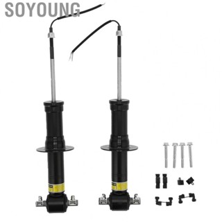 Soyoung 23312167  Stainless Steel Front Shock Absorber Struts 23464589 Thick  Replacement for Cadillac Escalade ESV 2015‑2019 for Car