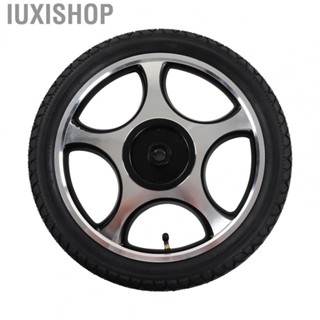 Iuxishop Wheelchair Wheel  Rubber 16in Straight Hole Wheelchair Caster Wheel  for Garden