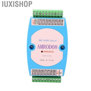 Iuxishop Relay Output Control Module RS485 8 Way Board Panel for RTU  Replacement WP8025ADAM Relay Output Module