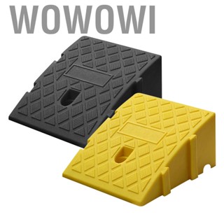 Wowowi Curb Ramp Plastic 13cm Height Threshold Driveway Ramp Free Splicing  Slip Slope Ramp