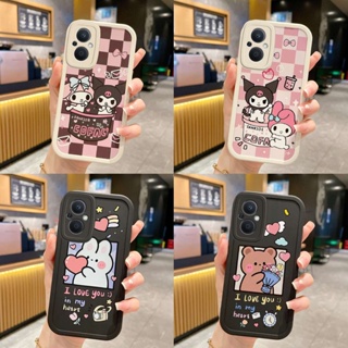 เคส OPPO RENO 8Z 5G RENO 7Z 5G ภาพวาดสีน้ำมันน่ารักกรณีโทรศัพท์ XXXPN