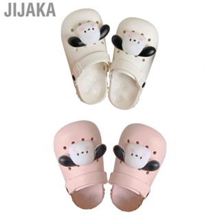 Jijaka Women Summer Fashion Sandals   Slip Sole Summer Cute Cartoon Slippers 3D Puppy Lightweight  for Outdoor for Beach