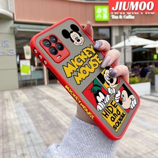 เคสโทรศัพท์มือถือ ซิลิโคนแข็ง บาง กันกระแทก ลายการ์ตูนมิกกี้เมาส์ แฟชั่น สําหรับ Realme 8 4G Realme 8 Pro