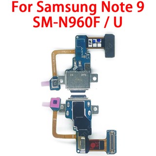 แท้ บอร์ดชาร์จ USB PCB แบบยืดหยุ่น สําหรับ Samsung Galaxy Note 9 Note9 N960