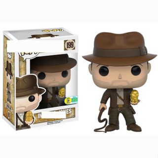 Funko POP! 199# ฟิกเกอร์ไวนิล Indiana Jones Exclusive Model Collection