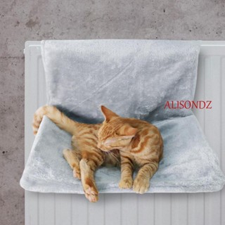 Alisondz เปลโซฟาหม้อน้ําแบบแขวนถอดออกได้ล้างทําความสะอาดได้สําหรับสัตว์เลี้ยงแมวหลากสี