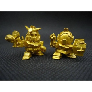 Bandai Gold SD กันดั้ม โมบายสูท ขนาดเล็ก สีทอง รุ่นพิเศษ