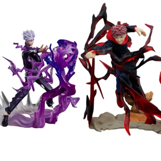 โมเดลฟิกเกอร์ อนิเมะ Jujutsu Kaisen Figuarts ZERO Gojo Satoru Yuji Itadori Dx ของเล่นสําหรับเด็ก