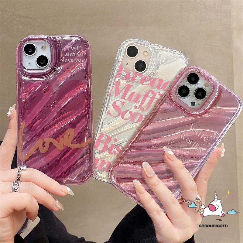 เคสโทรศัพท์มือถือ ลายตัวอักษร 3D หรูหรา สําหรับ IPhone 14 11 7Plus XR 13 15 12 Pro MAX X 7 8 6 6S Plus XS MAX SE 2020