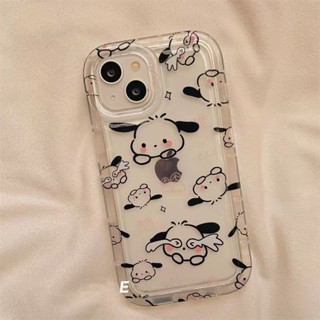 Yiki|เคสโทรศัพท์มือถือแบบนิ่ม ใส กันกระแทก ลายการ์ตูน Pochacco น่ารัก สําหรับ OPPO Find X6 Pro X6 X5 Pro X5 Lite X5 X3 Pro X3 F21S F21 Pro F19 F17 Pro F12 F11 Pro F11 F9 Pro