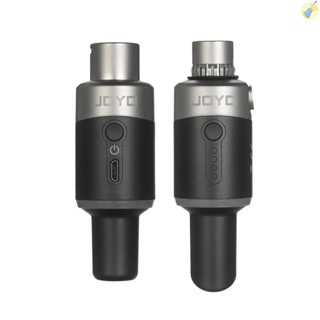 พร้อมส่ง JOYO MW-1 ไมโครโฟนไร้สาย 5.8GHz แบบชาร์จไฟได้ สําหรับไมโครโฟนไดนามิก มิกเซอร์ แอมป์ และกล้อง