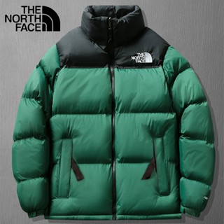 เสื้อแจ็กเก็ต ผ้าฝ้าย ปักลายโลโก้ The North Face แบบดั้งเดิม แฟชั่นฤดูหนาว สําหรับคู่รัก