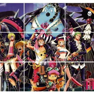 Oka ชุดจิ๊กซอว์ รูป One Piece Fourth 9 ชิ้น