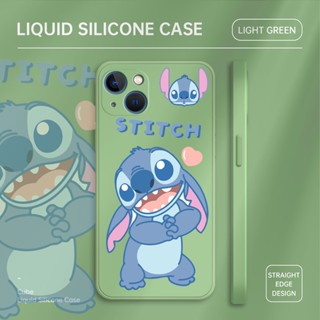 เคสโทรศัพท์ซิลิโคน TPU แบบนิ่ม ลายการ์ตูน Stitch ป้องกันเลนส์ สําหรับ Samsung M02 M02s M04 M10 M10s M11 M12 M14 M21 M30s