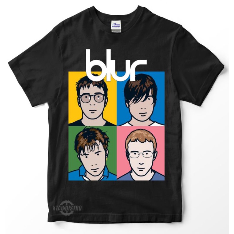 แฟชั่น เสื้อยืด blur - the BEST OF Premium blur tshirt blur oasis britpop หนังกลับ รักษา