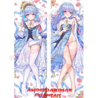 Genshin Impact Ayaka Dakimakura ปลอกหมอนอิงโซฟา แบบนิ่ม ลายอนิเมะญี่ปุ่น Otaku ขนาด 50x160 ซม. DK4568