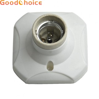 【Good】Brand New Glazed Ceramic Heat Outlet Porcelain Screw Lighting E27 Lamp Holder【Ready Stock】