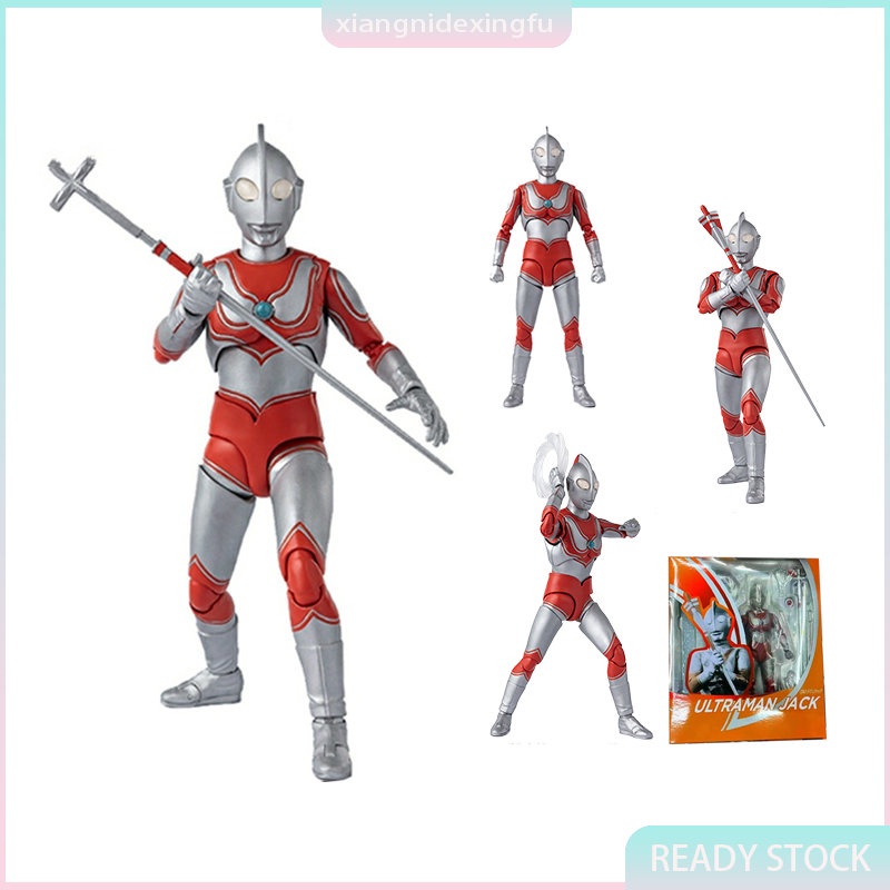Shf ฟิกเกอร์ Ultraman Jack Leo Zoffy Ace Otto Six Brothers ขยับได้