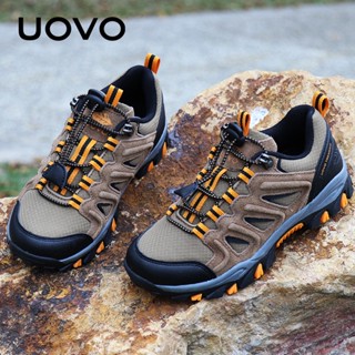 [พร้อมส่ง] ใหม่uovo รองเท้าบูท ข้อสั้น ยืดหยุ่นสูง กันลื่น กันน้ํา ระบายอากาศ ทนต่อการสึกหรอ สําหรับผู้ชาย 2023