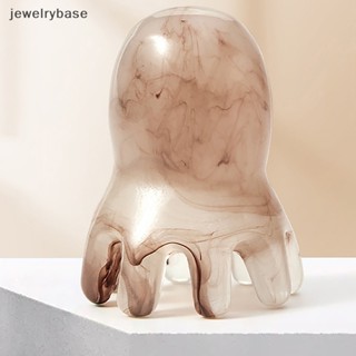 [jewelrybase] แปรงหวีนวดหนังศีรษะ รูปปลาหมึก สไตล์เมริเดียน 1 ชิ้น