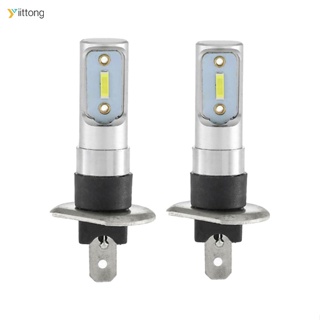 Yt- หลอดไฟตัดหมอก Led H1 1860 2smd 60w 6000k 1000lm พลังงานสูง 2 ชิ้น