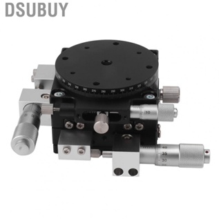 Dsubuy Bearing Sliding Table  XYR 3 Axes Manual Linear Positioning Stage Adjustable Smooth Movement Corrosion Resistant for CNC