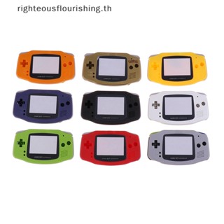 Righteousflourishs.th เคสแข็ง GBA พร้อมเลนส์หน้าจอ หลากสี สําหรับ Nintend Gameboy