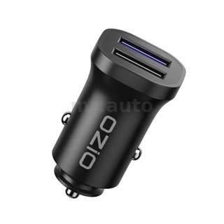 Mr.auto ที่ชาร์จในรถยนต์ 29W 2.4A + QC3.0 พอร์ต USB คู่ กระแสไฟ 5.8A สําหรับรถบรรทุก 12V 24V