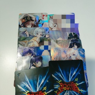 การ์ดเทพธิดา การ์ดแอนิเมชั่น การ์ดงานฝีมือ แบบพับได้ ชุดละ 9 ชิ้น