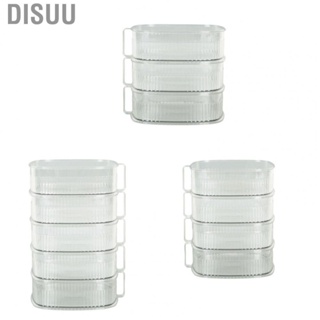 Disuu Transparent Dish Dust Cover Dustproof Multi Layer Multifunctional