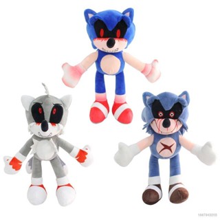 Sy7 Sonic EXE ตุ๊กตายัดไส้ โซนิคเลือด ของขวัญสําหรับเด็ก ตกแต่งบ้าน หมอนโยน ของเล่นยัดไส้ สําหรับเด็ก YS7