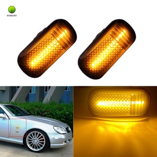 ไฟหรี่ข้างรถยนต์ LED สีเหลืองอําพัน สําหรับ Honda Civic 2001-2009 Accord 34301-S5A-003 2 ชิ้น