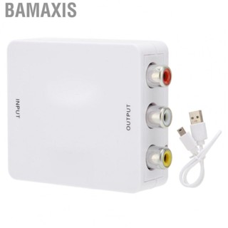 Bamaxis HD Multimedia Interface To RCA Converter Video Audio Adapter Professional Design High Sensitivity for Xbox PC TV