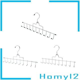 [HOMYL2] ตะขอแขวนผ้าพันคอ 10 ตะขอ อุปกรณ์เสริม