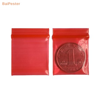 [BaiPester] ถุงซิปล็อคพลาสติก 3x4 ซม. สําหรับใส่เครื่องประดับ 100 ชิ้น