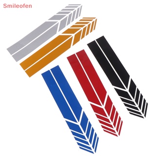 [Smileofen] ใหม่ สติกเกอร์กระจกมองหลัง ลายทาง สําหรับติดตกแต่งรถยนต์ 2 ชิ้น