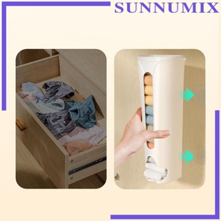 [Sunnimix] กล่องเก็บถุงเท้า กางเกงชั้นใน แบบติดผนัง จัดระเบียบตู้เสื้อผ้า