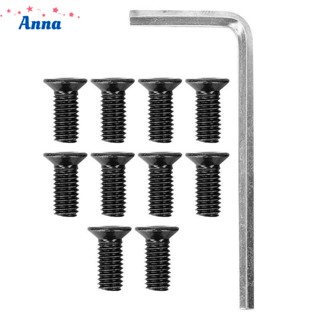 【Anna】Screws Spare Parts Supply Kit Electric Scooter Bolts Nuts Stainless steel