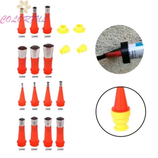 【COLORFUL】Glue Nozzles 18pcs/set 20 23 30 6 Plastic Specification Size (mm): 5 10