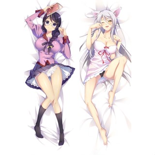 Nekomonogatari Hanekawa Tsubasa ปลอกหมอน ลายอนิเมะ Dakimakura ขนาด 50x150 ซม. 3 ชิ้น