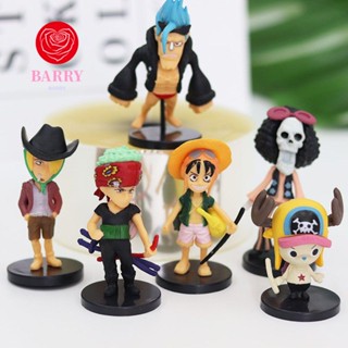 โมเดลฟิกเกอร์ PVC รูปการ์ตูนอนิเมะ Luffy Nami ของเล่นสําหรับเด็ก