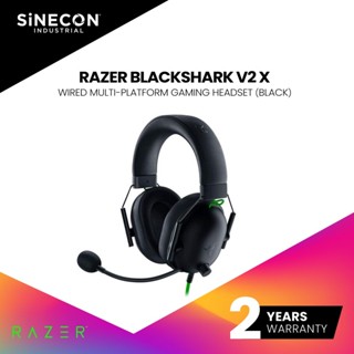 Razer BlackShark V2 X - Black Multi-platform wired esports headset