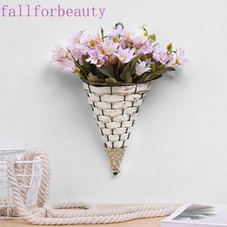 FALLFORBEAUTY กระถางต้นไม้ ทรงกรวย สีเขียว สําหรับตกแต่งบ้าน สวน กลางแจ้ง