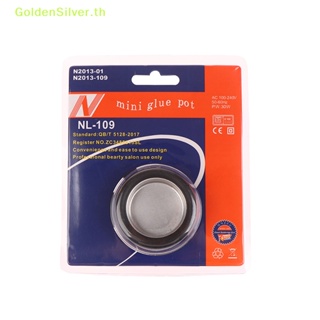 Goldensilver หม้อกาวไฟฟ้า ละลายความร้อน ปรับอุณหภูมิได้ สําหรับกาวแท่ง ลูกปัด TH