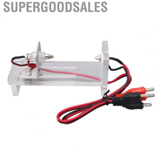 Supergoodsales Batteries Bundle Case Acrylic  Holder  Screw Knob 85mm Maximum